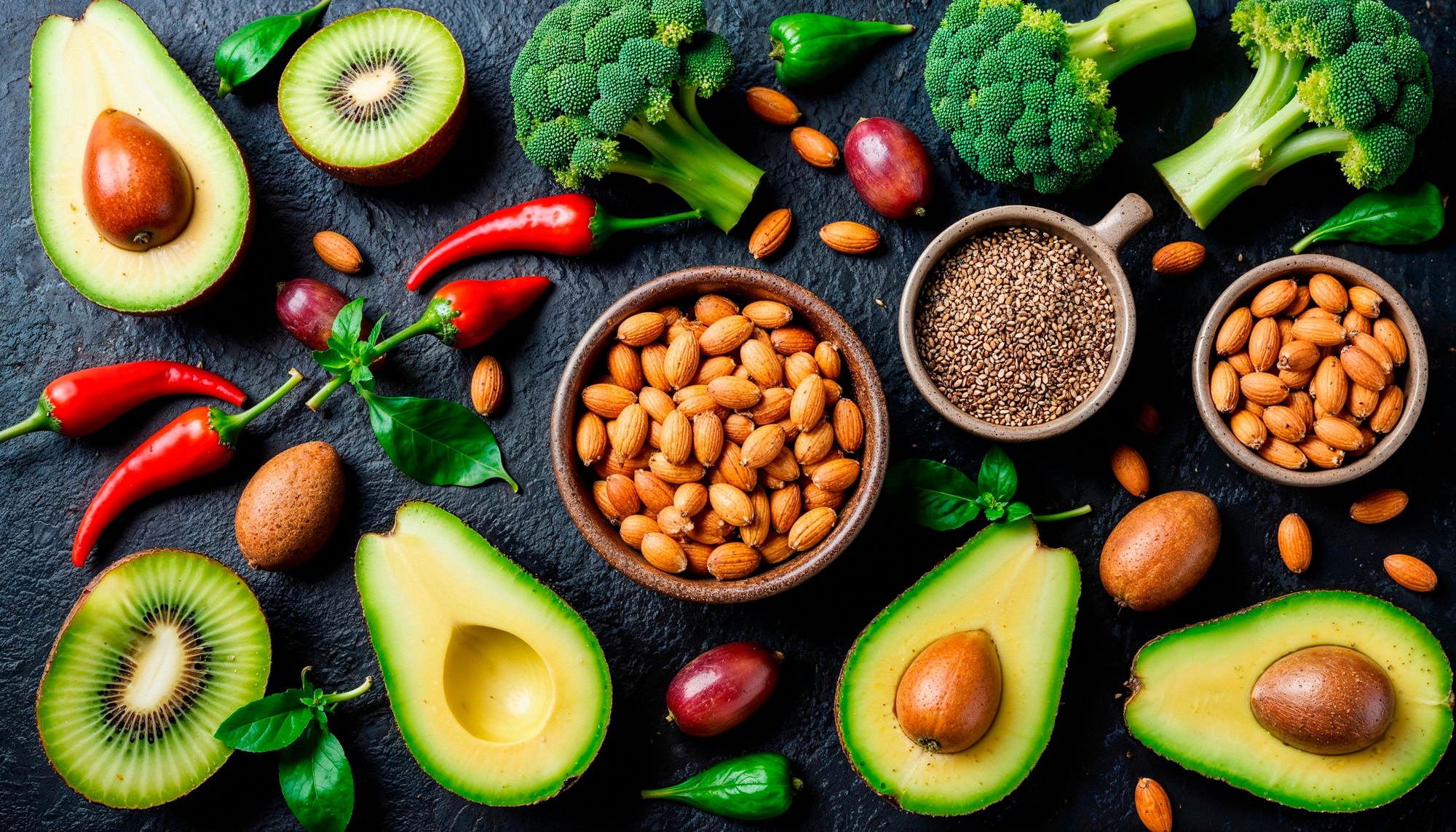 Frutas y vegetales de mercado costarricense